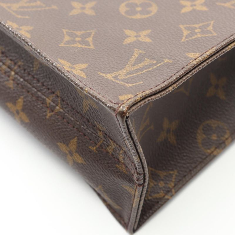 Louis Vuitton Tote Bag Sac Plastic M51140 PVC Coated Canvas Leather Sac Plastic