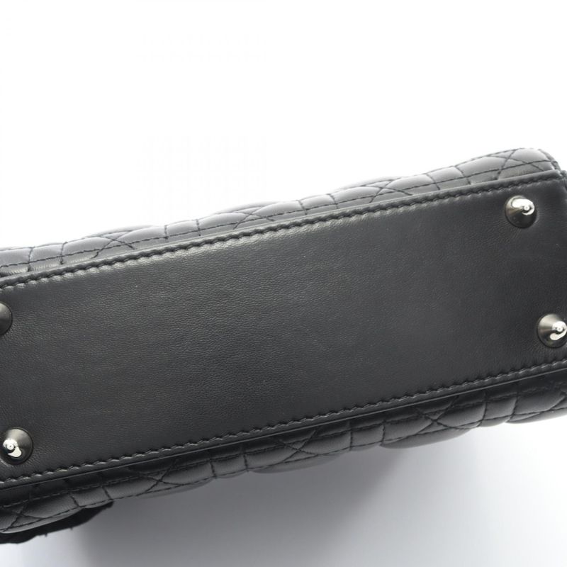 Dior Handbag LADY DIOR MY Abcdior Lady Dior Small Cannage M0538pcal Black