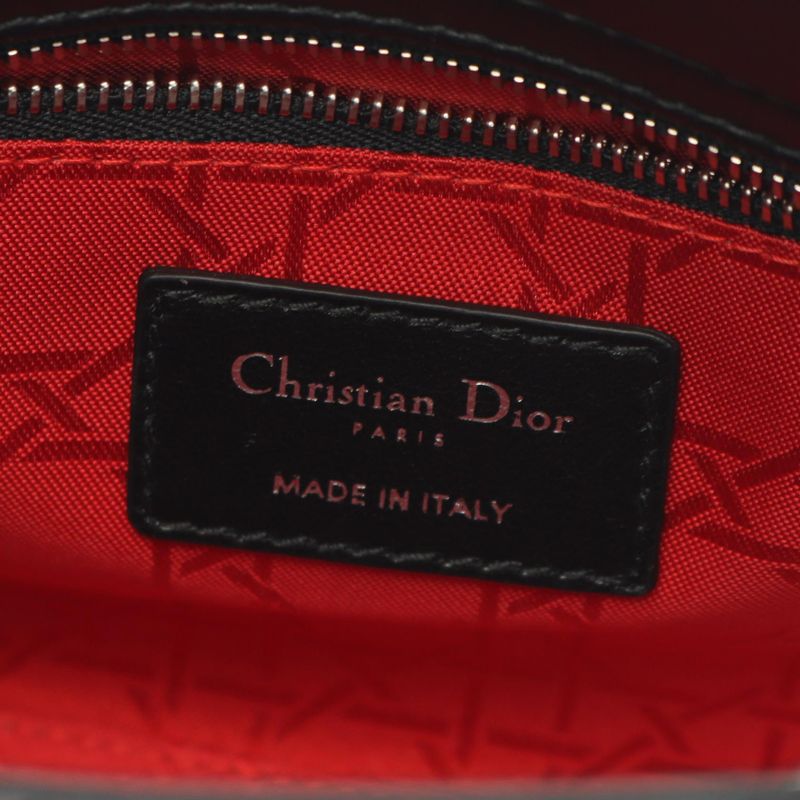 Dior Handbag LADY DIOR MY Abcdior Lady Dior Small Cannage M0538pcal Black