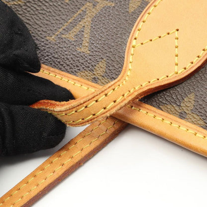 Louis Vuitton Tote Bag Neverfull MM M40156 PVC Coated Canvas Leather Neverfull