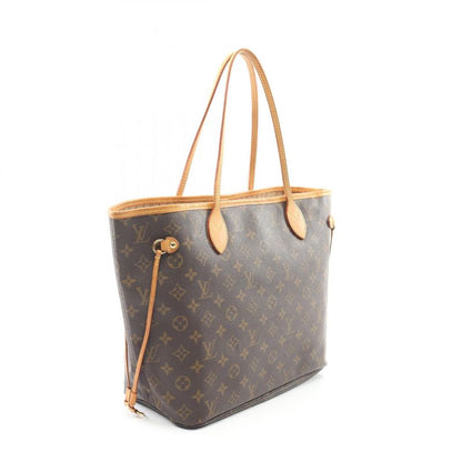 Louis Vuitton Tote Bag Neverfull MM M40156 PVC Coated Canvas Leather Neverfull