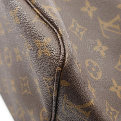 Louis Vuitton Tote Bag Neverfull MM M40156 PVC Coated Canvas Leather Neverfull