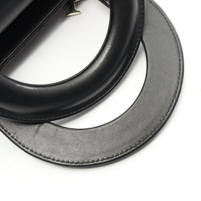 Dior Handbag LADY DIOR MY Abcdior Lady Dior Small Cannage Black Leather Lady
