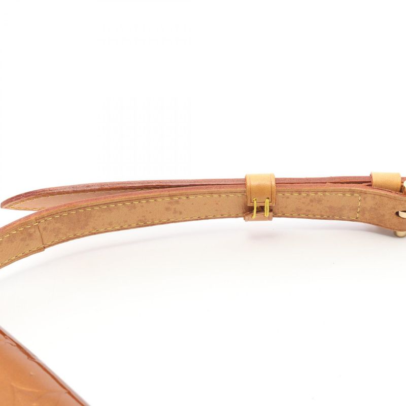 Louis Vuitton Shoulder Bag Thompson Street M91124 Bronze Leather Thompson