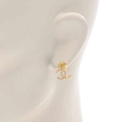 Chanel Earrings Cocomark Shell Gold GP (gold Plated) Cocomark Earrings Ladies