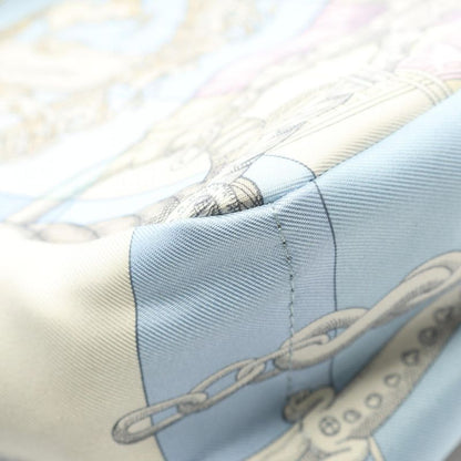 Hermes Pouch Fourbi 20 Bag In Bag Blue Silk Fourbi 20 Women's Used A