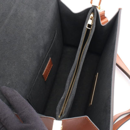 Louis Vuitton Shoulder Bag Dauphine MM M45958 PVC Coated Canvas Leather