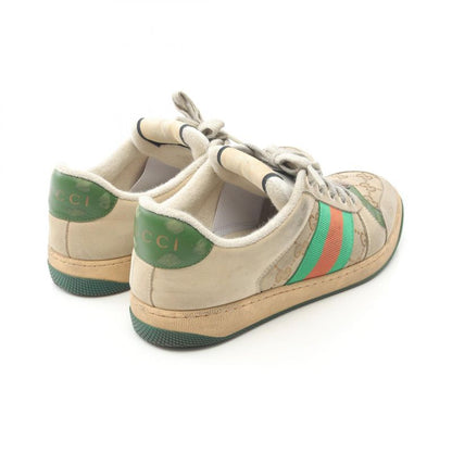 Gucci Sneakers Screener GG Canvas 546551 Canvas Suede Sneakers Men's Used B