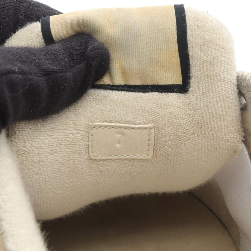 Gucci Sneakers Screener GG Canvas 546551 Canvas Suede Sneakers Men's Used B