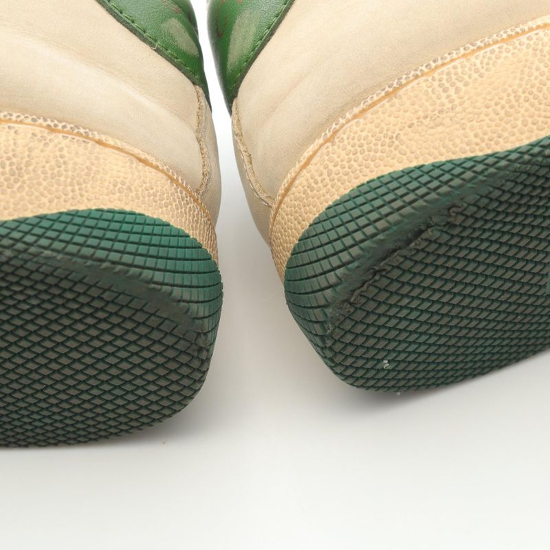 Gucci Sneakers Screener GG Canvas 546551 Canvas Suede Sneakers Men's Used B