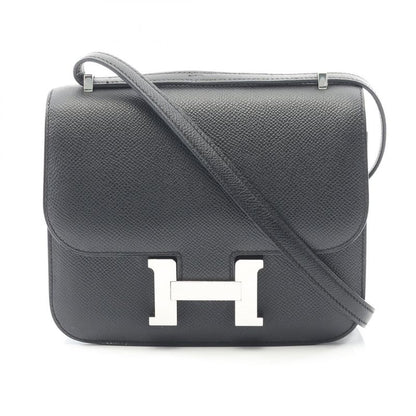Hermes Shoulder Bag Constance 3 Mini Black Leather Constance 3 Mini Black