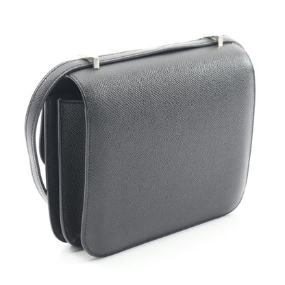 Hermes Shoulder Bag Constance 3 Mini Black Leather Constance 3 Mini Black