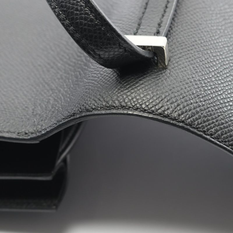 Hermes Shoulder Bag Constance 3 Mini Black Leather Constance 3 Mini Black