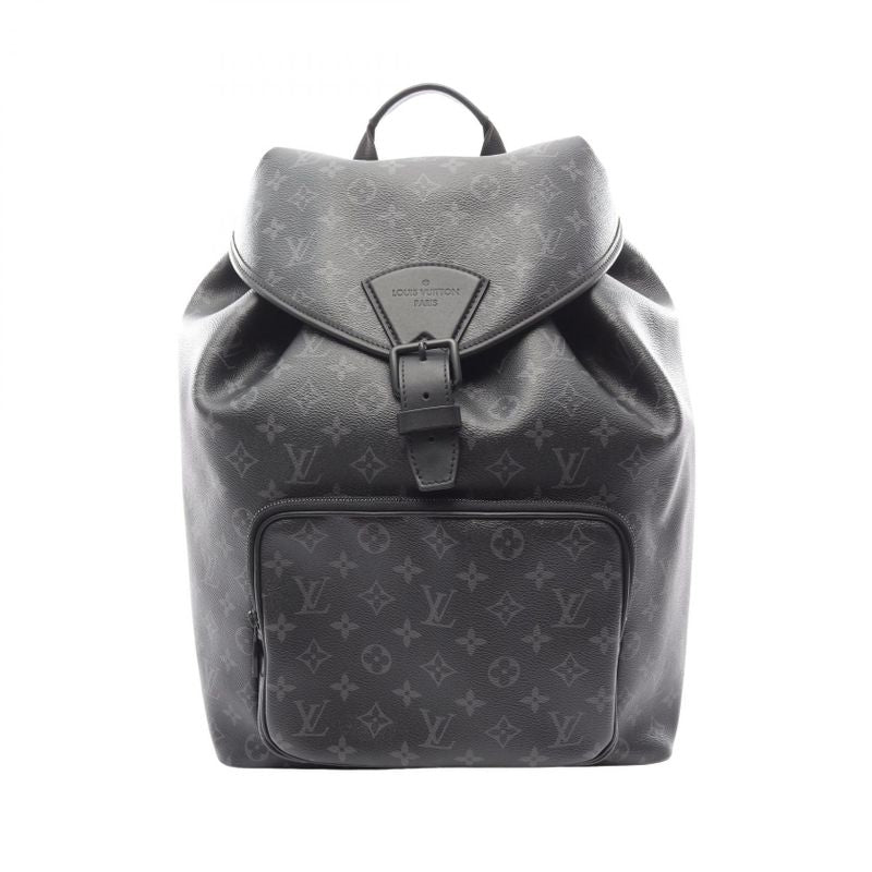 Louis Vuitton Rucksack Sac Backpack Montsouris M46683 PVC Coated Canvas Leather