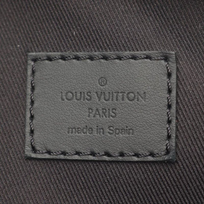 Louis Vuitton Rucksack Sac Backpack Montsouris M46683 PVC Coated Canvas Leather