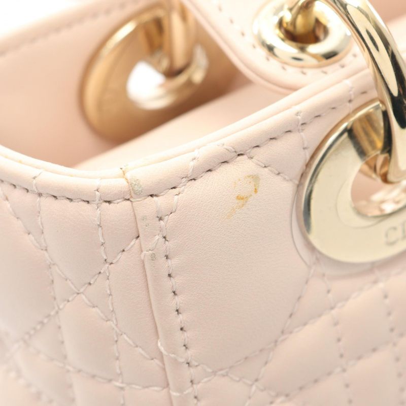 Dior Handbag LADY DIOR MY Abcdior Lady Dior Small Cannage M0538onge_m413 Baby