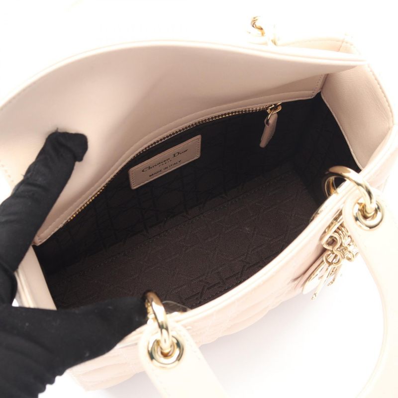 Dior Handbag LADY DIOR MY Abcdior Lady Dior Small Cannage M0538onge_m413 Baby