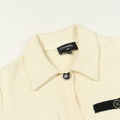 Chanel Coco Mark Button Other Jacket Women's Used A