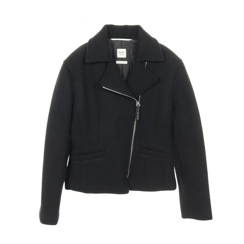 Hermes Rider's Jacket 3h0208dw Cashmere Rider's Jacket Women's Used A
