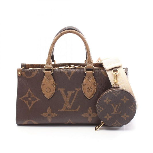 Louis Vuitton Handbag On The Go EW Monogram Giant Monogram Reverse M46653 PVC