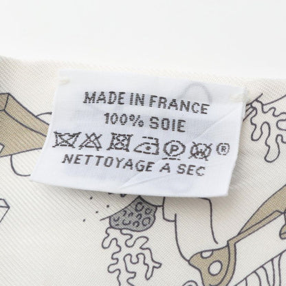 Hermes Scarf Twilly A VOS Crayons Silk Twilly Ladies Used A