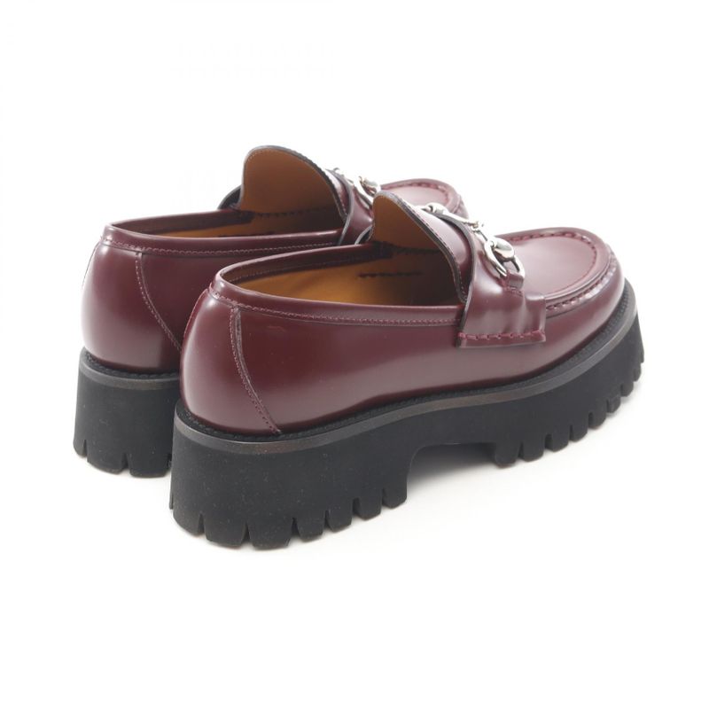 Gucci Loafers Horsebit Leather Loafers Women's Used A