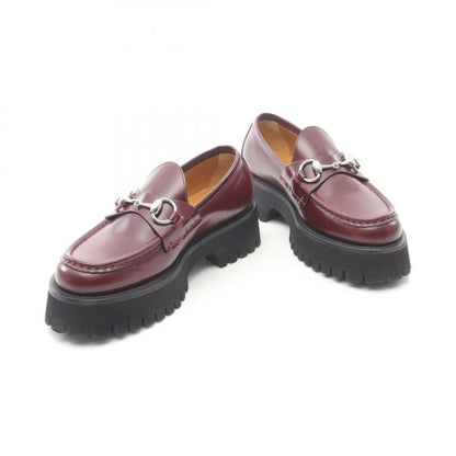 Gucci Loafers Horsebit Leather Loafers Women's Used A