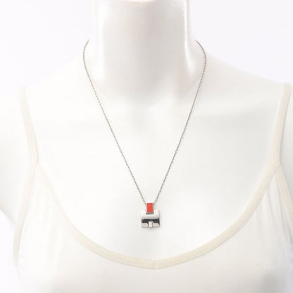 Hermes Necklace Eileen Stainless Steel Necklace Women's Used A