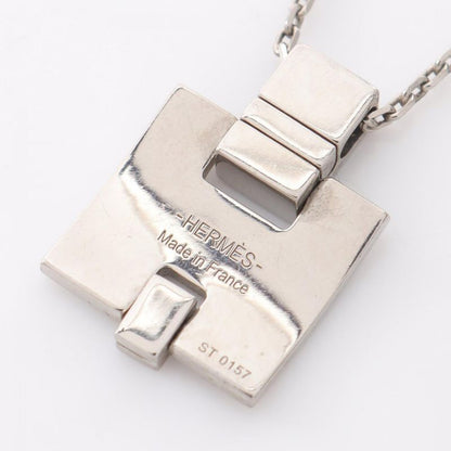 Hermes Necklace Eileen Stainless Steel Necklace Women's Used A