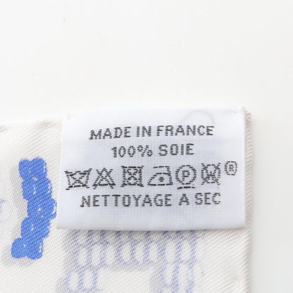 Hermes Scarf Petit Carre 45 Kelly EN Perles Silk Carre 45 Women's Used A