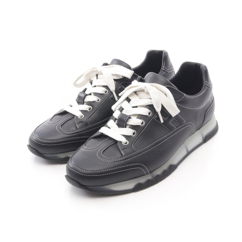 Hermes Sneakers Trail Leather Sneakers Men's Used A