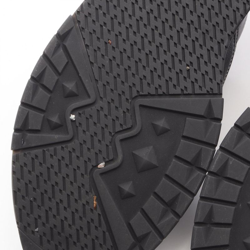 Hermes Sneakers Trail Leather Sneakers Men's Used A