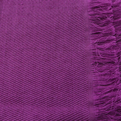 Louis Vuitton Shawl Monogram Silk Wool Shawl Women's Used A