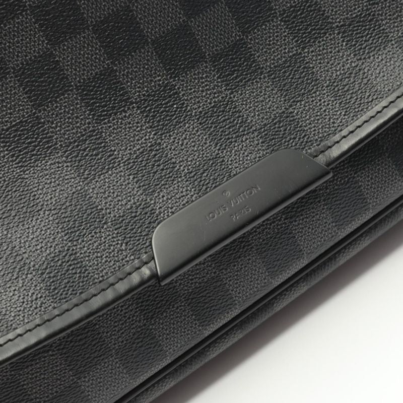 Louis Vuitton Shoulder Bag Daniel GM N58033 PVC Coated Canvas Leather Daniel GM