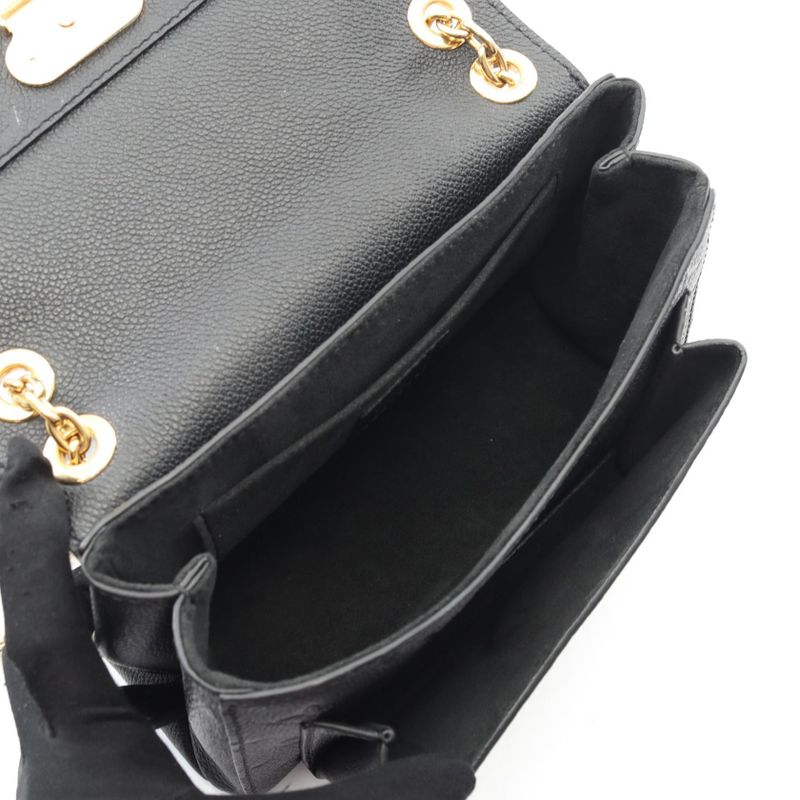 Louis Vuitton Shoulder Bag Vavant BB M44550 Noir Black Leather Vavant BB