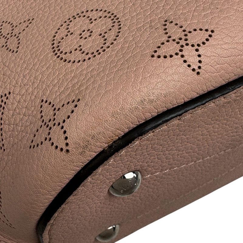 Louis Vuitton Girolatta 2WAY Shoulder Bag Tote Bag Monogram Mahina Magnolia