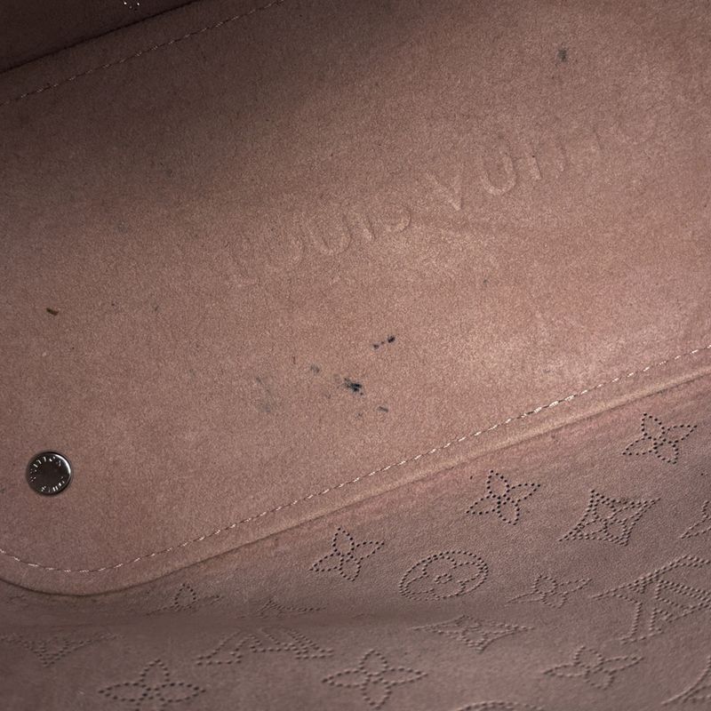 Louis Vuitton Girolatta 2WAY Shoulder Bag Tote Bag Monogram Mahina Magnolia