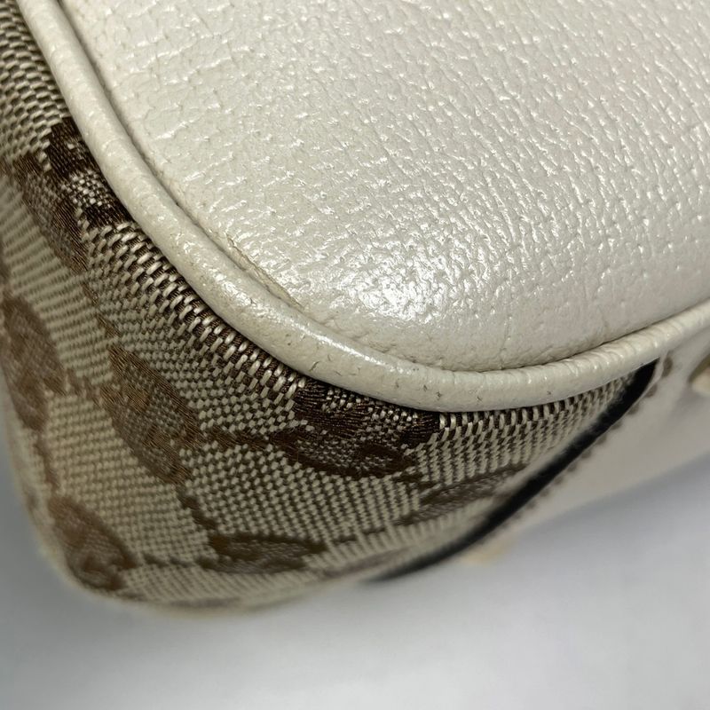 Gucci Princey Tote Bag Ribbon Shoulder Bag Sherry Line Web Tote Bag GG Canvas