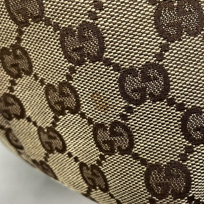 Gucci GG Pattern Tote Bag Sherry Line Enamel Tote Bag GG Canvas Beige Yellow