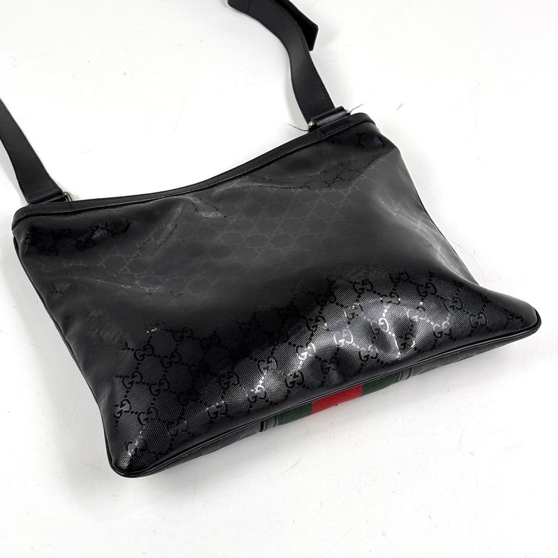 Gucci GG Implement Shoulder Bag Fiat 500 Collaboration Sherry Line Web Shoulder