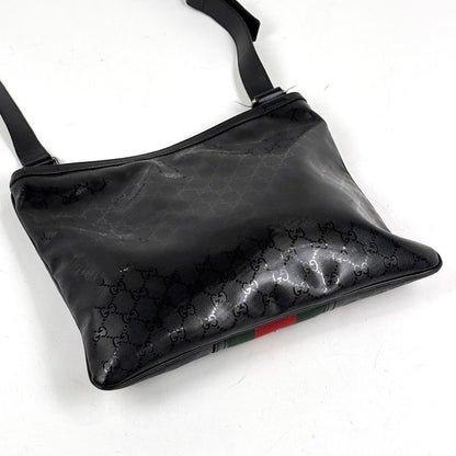 Gucci GG Implement Shoulder Bag Fiat 500 Collaboration Sherry Line Web Shoulder