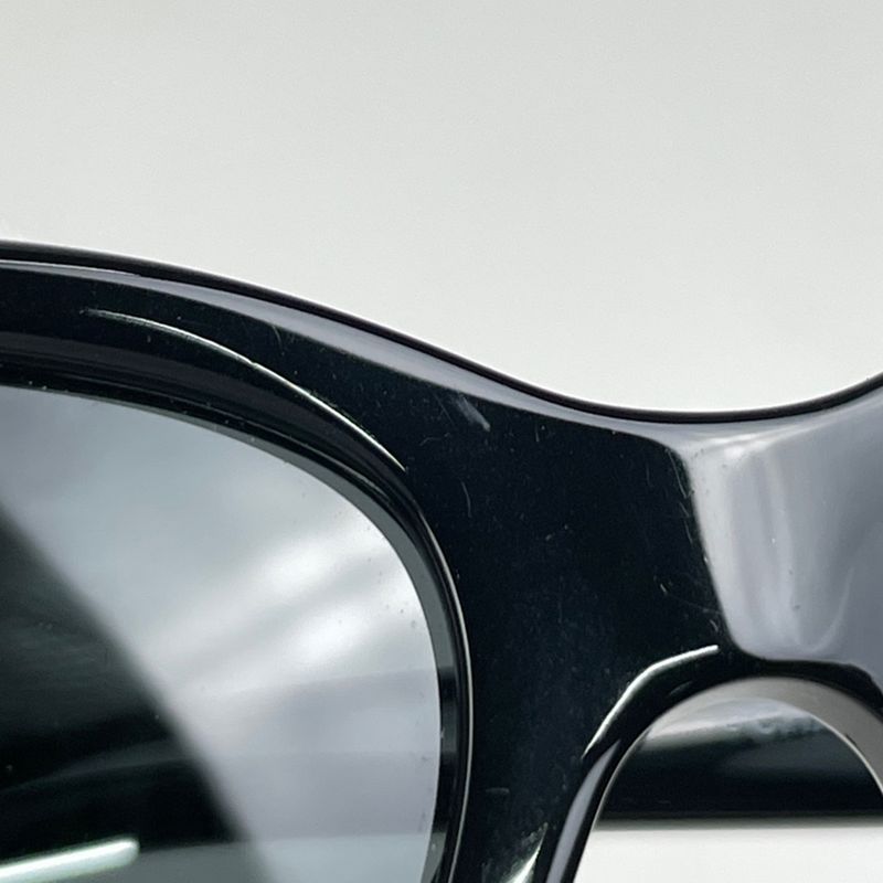 Chanel Camellia Sunglasses Logo Eyewear Sunglasses Plastic Black 5247-a Women's