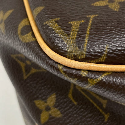 Louis Vuitton Reporter PM Crossbody Shoulder Bag Monogram Brown M45254 Women's