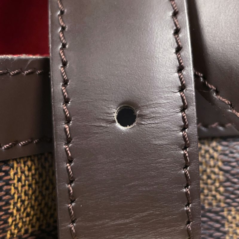 Louis Vuitton Hampstead MM Shoulder Bag Tote Bag Damier Brown N51204 Women's