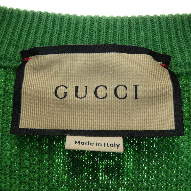 Gucci GG Wool Jacquard Sweater GG Pattern 761549 Xkdk5 Knit