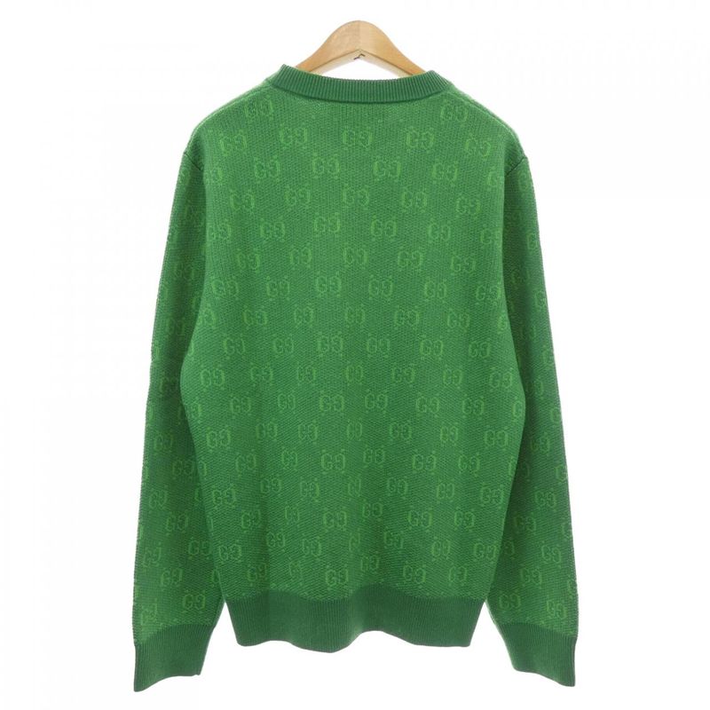 Gucci GG Wool Jacquard Sweater GG Pattern 761549 Xkdk5 Knit