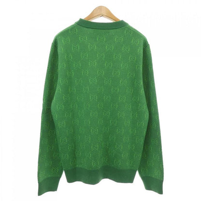 Gucci GG Wool Jacquard Sweater GG Pattern 761549 Xkdk5 Knit