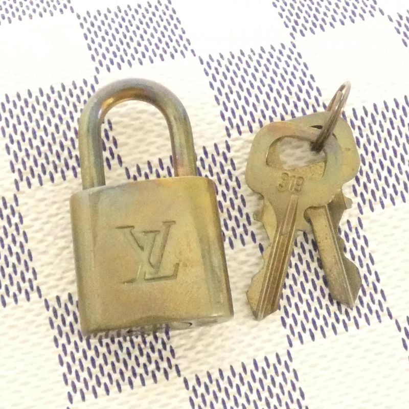 Louis Vuitton Damier Azure Speedy 25cm (9.84in) N41534 Boston Bag