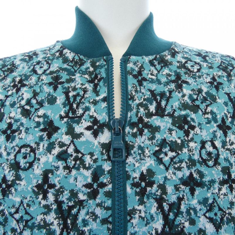 Louis Vuitton Graphic Cotton Knit Blouson Hpn35wz34 Blouson