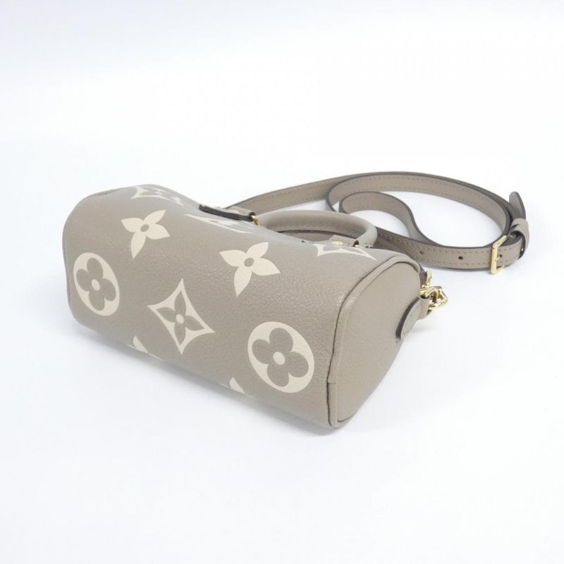 Louis Vuitton Bicolor Monogram Empreinte Nano Speedy M82890 Boston Bag